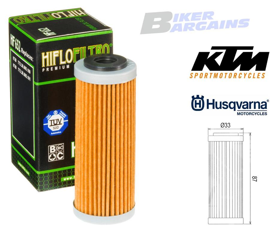 Hiflo Oil Filter Fitment Chart